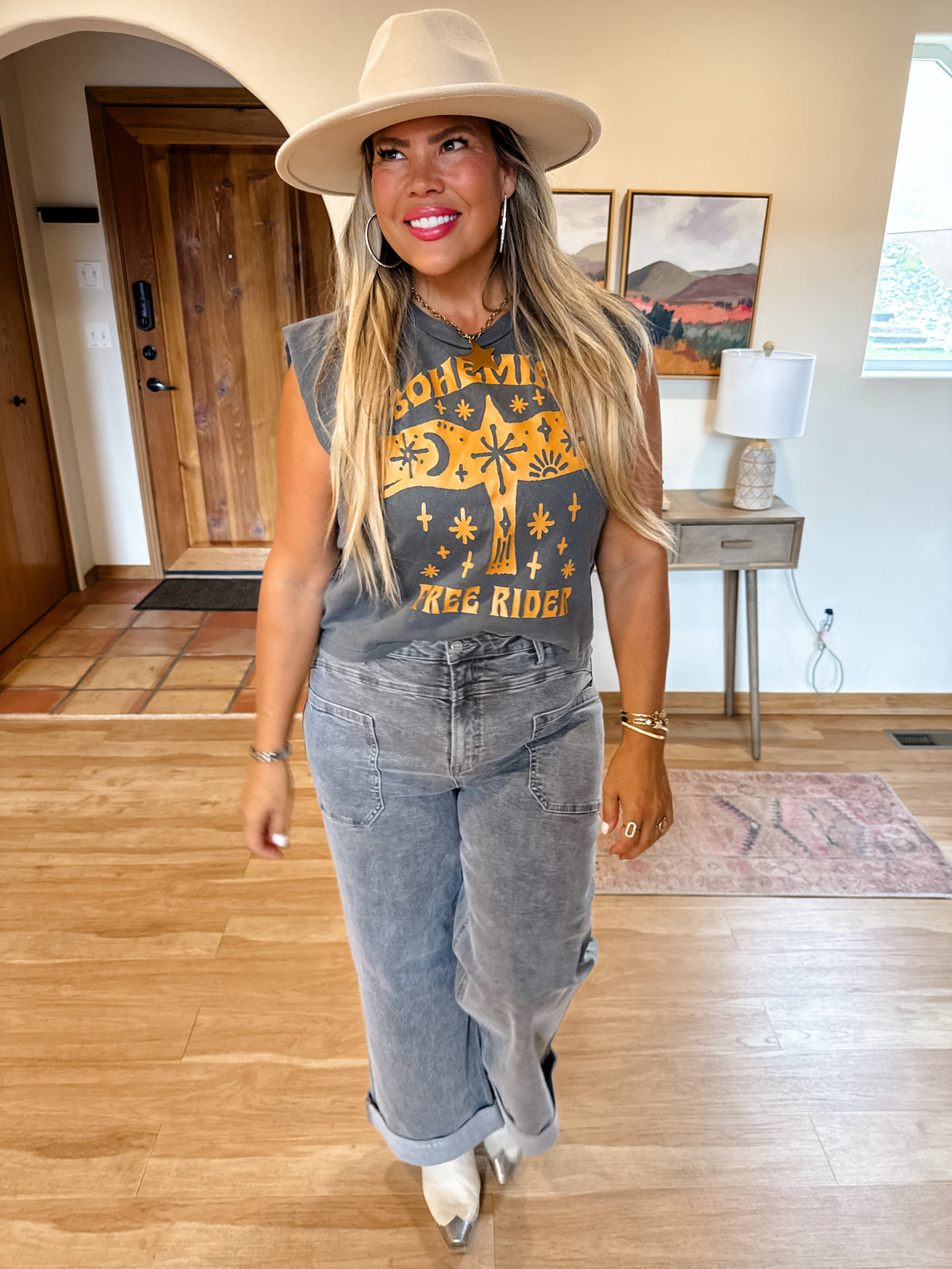 Grey Clover Front Pocket Jeans — image 05