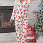 Red Christmas Bow Print Long 2pcs Pajama Set — image 05
