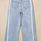 Beau Blue Lace Trim Casual Full-Length Regular Fit Jeans — image 05