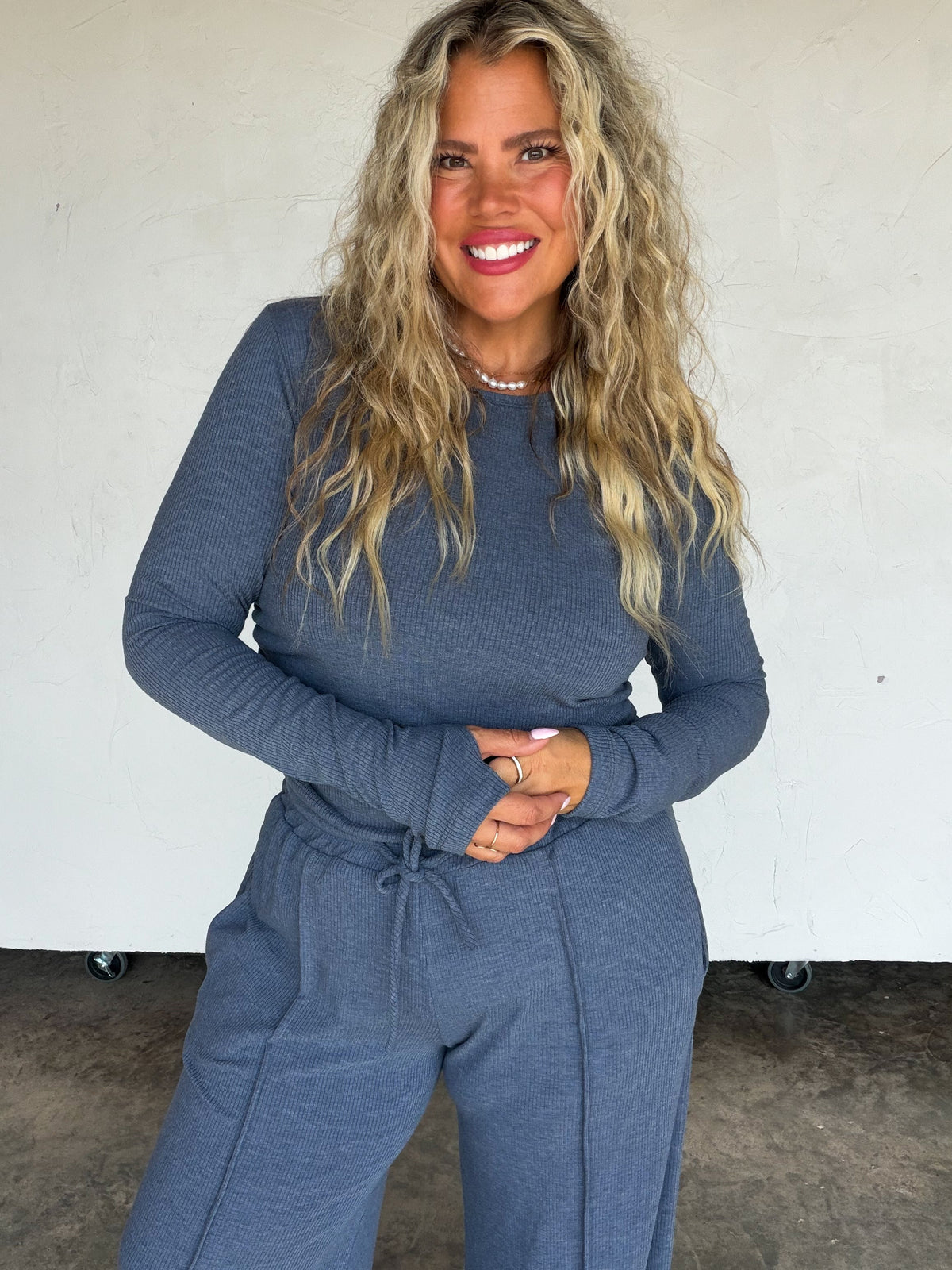 PREORDER: Sunday Ribbed Lounge Set // ETA week of 11/2–11/16 // ships free — image 06
