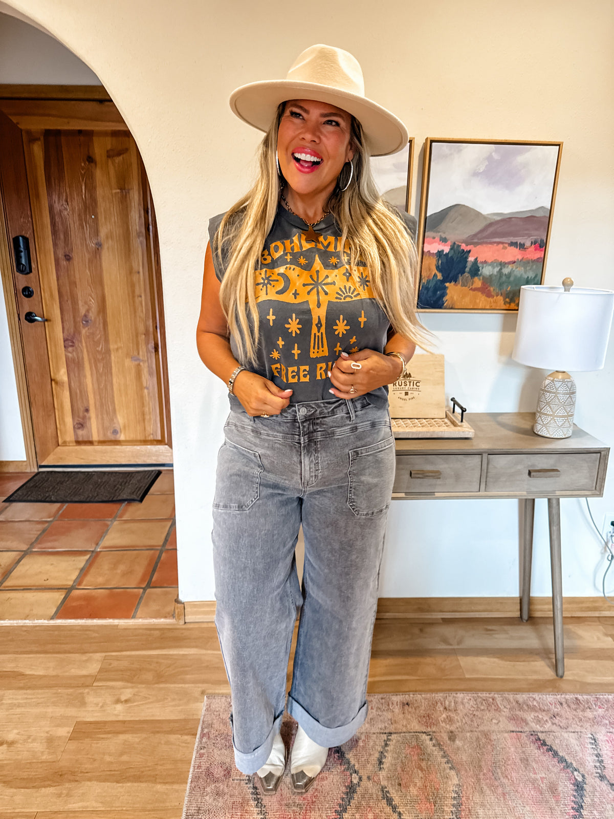 Grey Clover Front Pocket Jeans — image 06