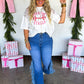 PREORDER: On the Fringe Flare Jeans // ETA mid–late December — image 06