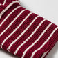 Red Stripe Drop Shoulder Long Sleeve Top — image 06
