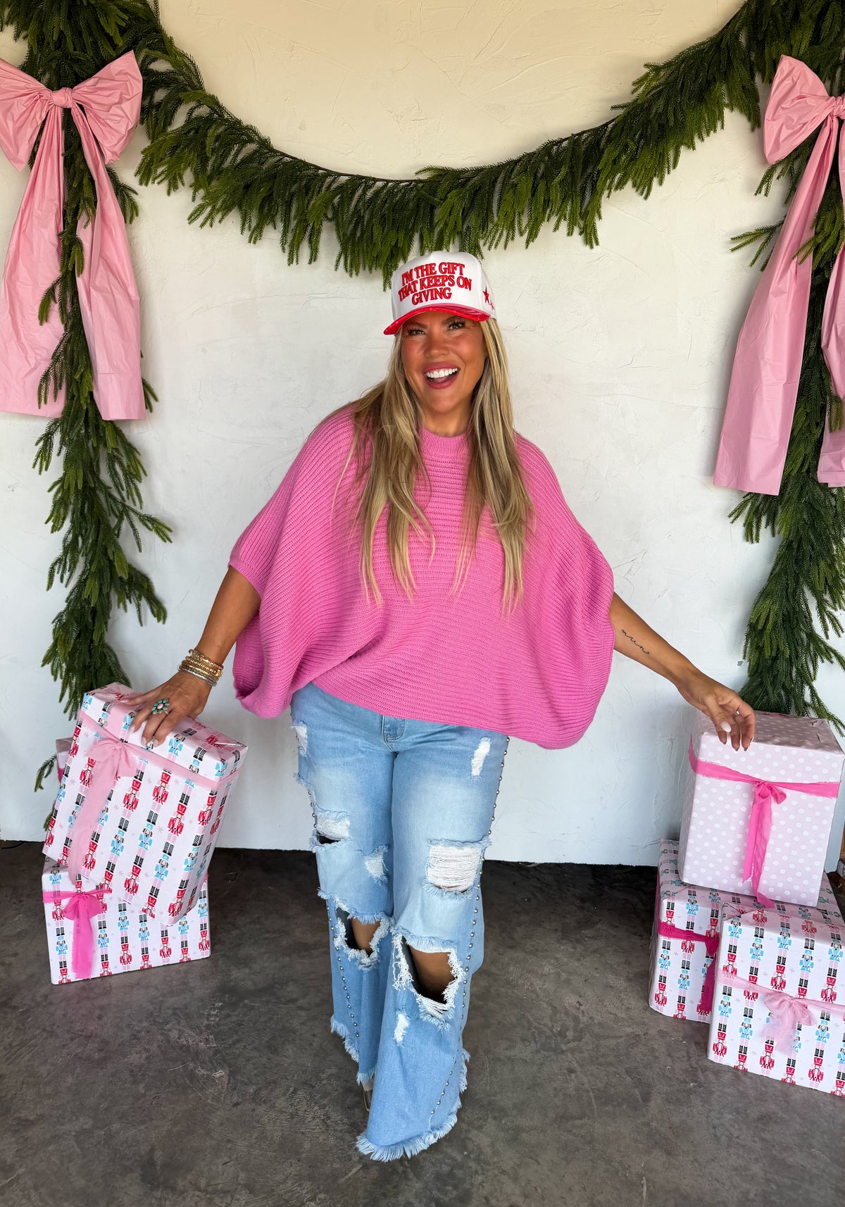 Pastel Meg Pullover Poncho — image 06