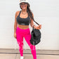 PREORDER: Melt Leggings in Hot Pink // eta 3-4 weeks