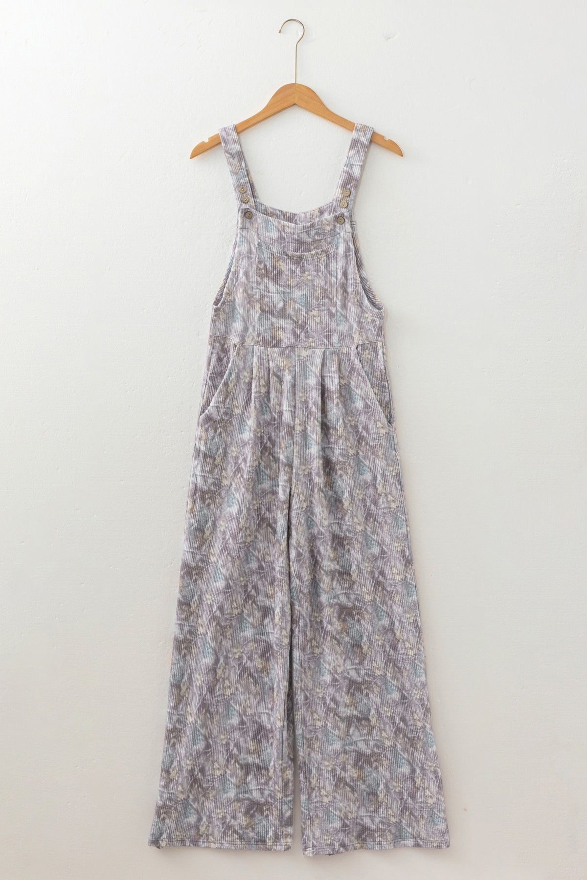 Brown Camo Twist Ribbed Wide Leg Jumpsuit — image 07