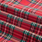 Red Festive Plaid Wide Leg Pull On Pants — image 07
