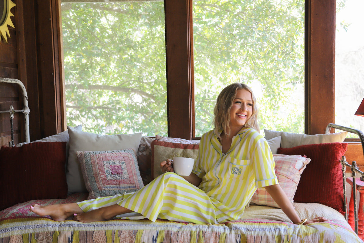 Sunrise & Coffee Luxe Pj Set — image 07