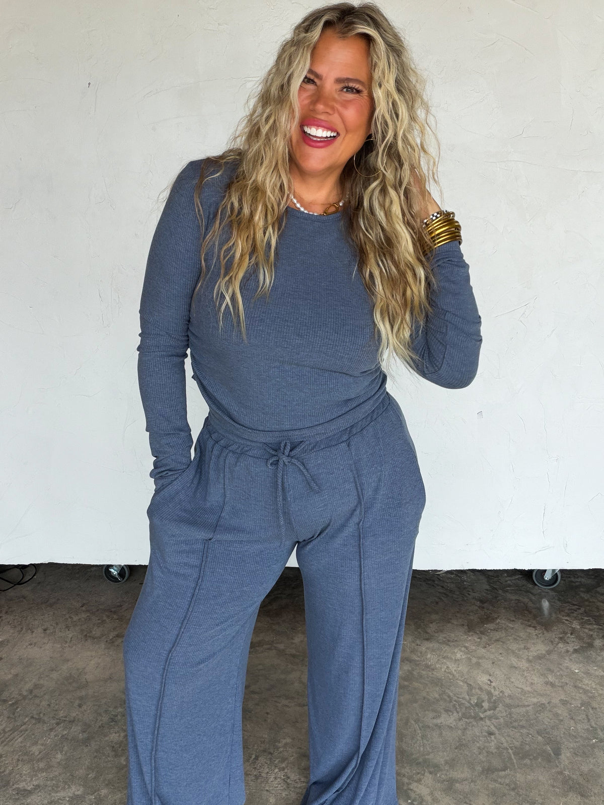 PREORDER: Sunday Ribbed Lounge Set // ETA week of 11/2–11/16 // ships free — image 07
