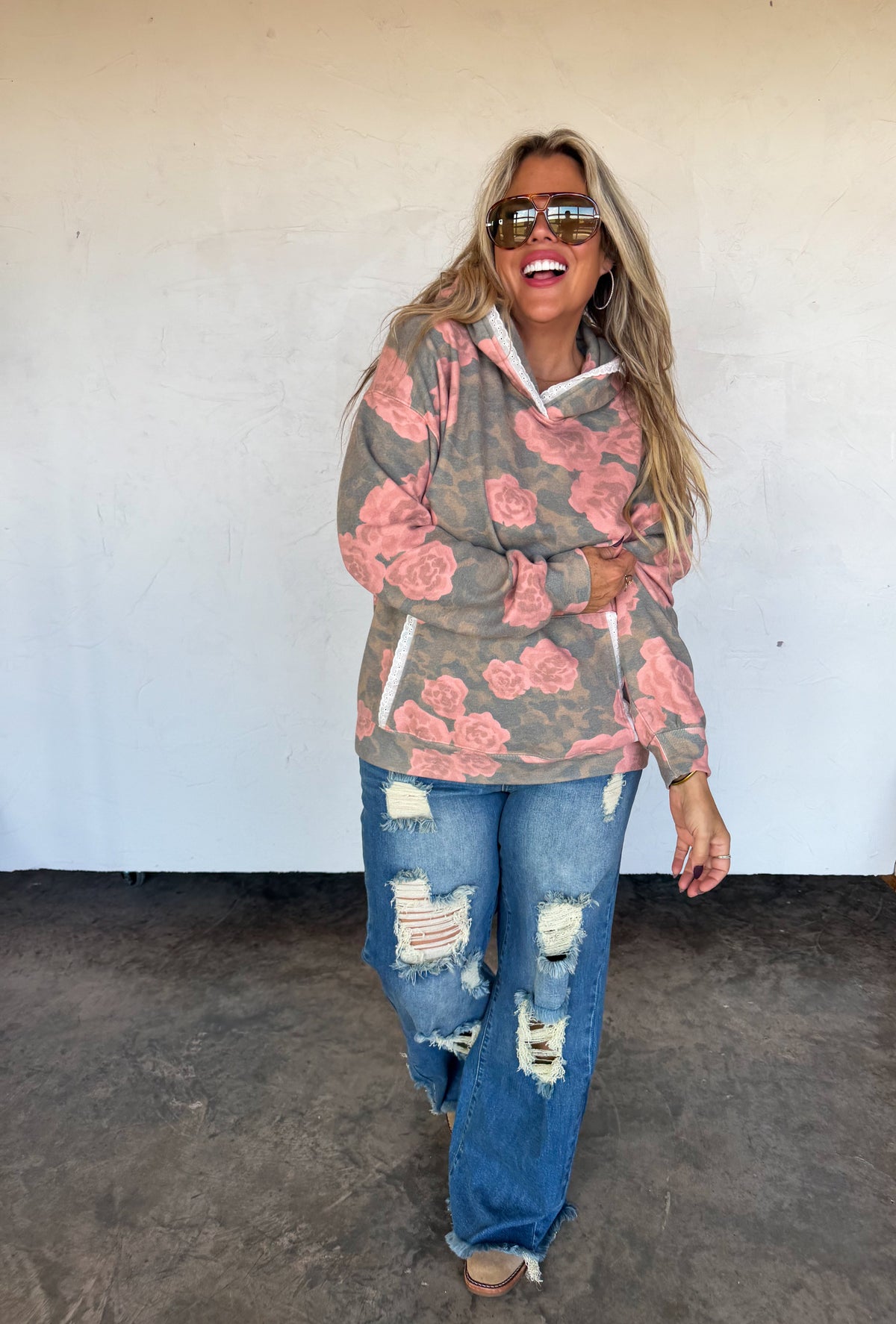 PREORDER: Vintage Rose Hoodie // ETA late December–early January — image 08