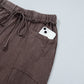 Mineral Wash Seam Detail Flare Leg Drawstring Pants — image 08