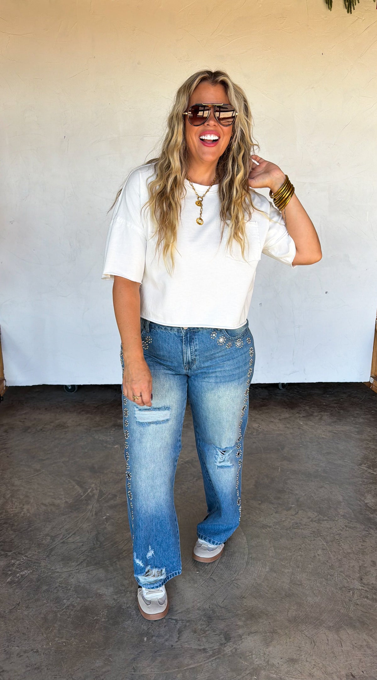 PREORDER: The Jagger Studded Jeans // ETA early–mid January — image 08