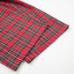 Red Festive Plaid Wide Leg Pull On Pants — image 08