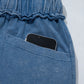 Mineral Wash Seam Detail Flare Leg Drawstring Pants — image 08