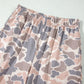 Multicolor Camouflage Print Long Sleeve Top Loose Two-Piece Pant Set — image 08