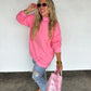 Spring Mock Neck Pocket Pullover — image 09