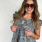 Molly Tie Front Denim Vest — image 09
