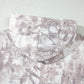 Gray Abstract Print Ribbed Hoodie — image 09
