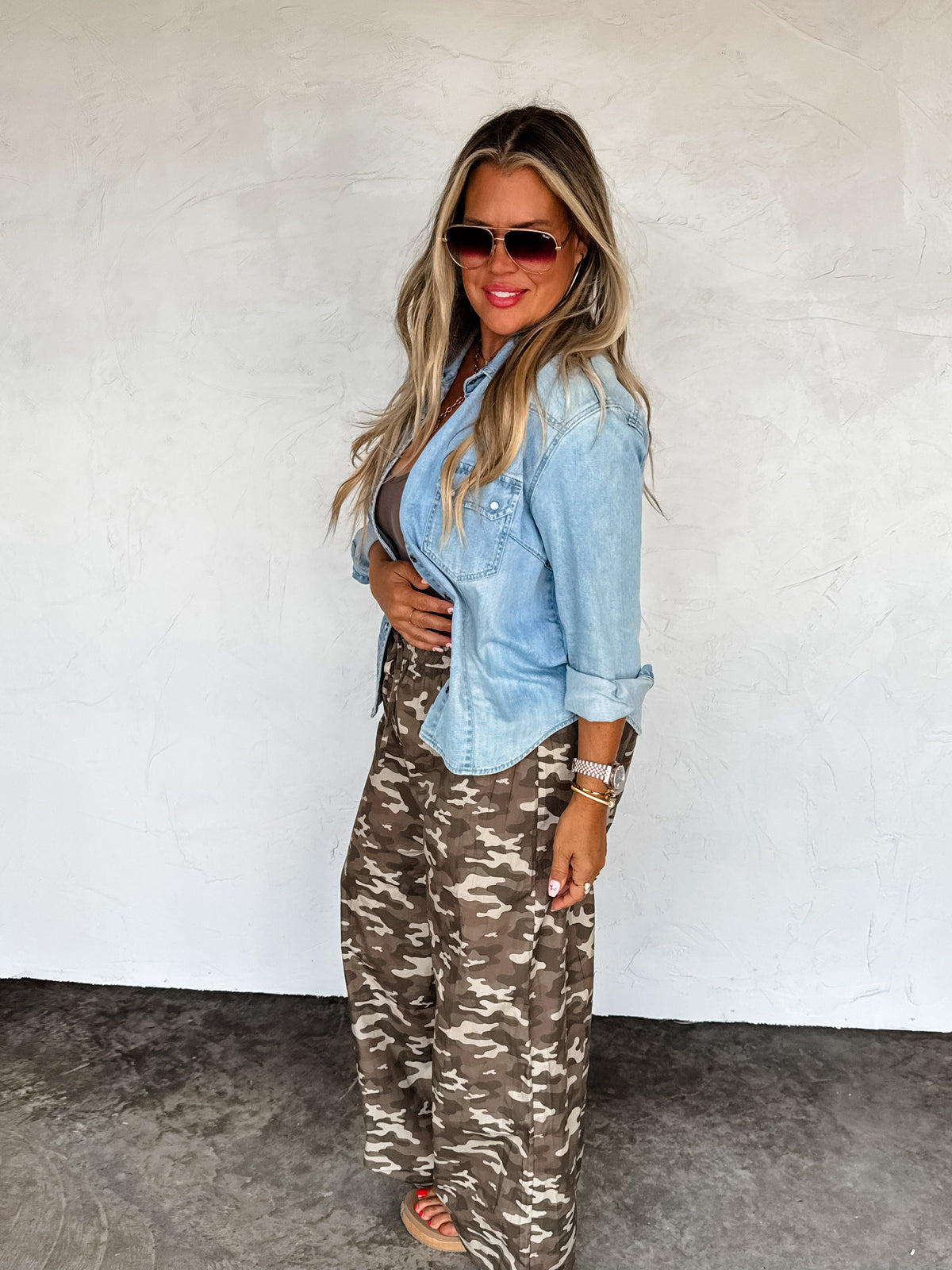 Dolly Denim Top — image 09