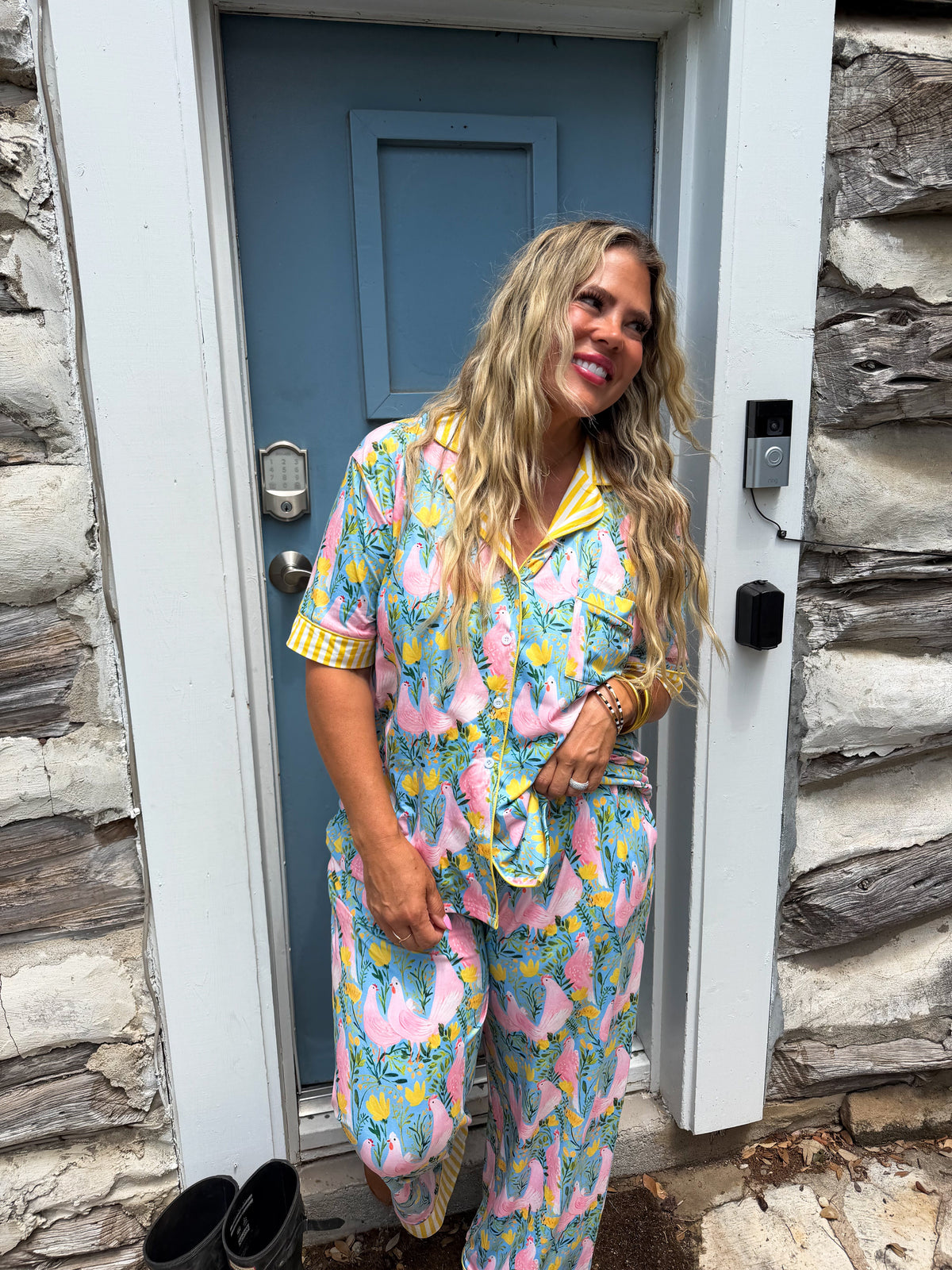 In The Garden Luxe Pj Sets — image 09