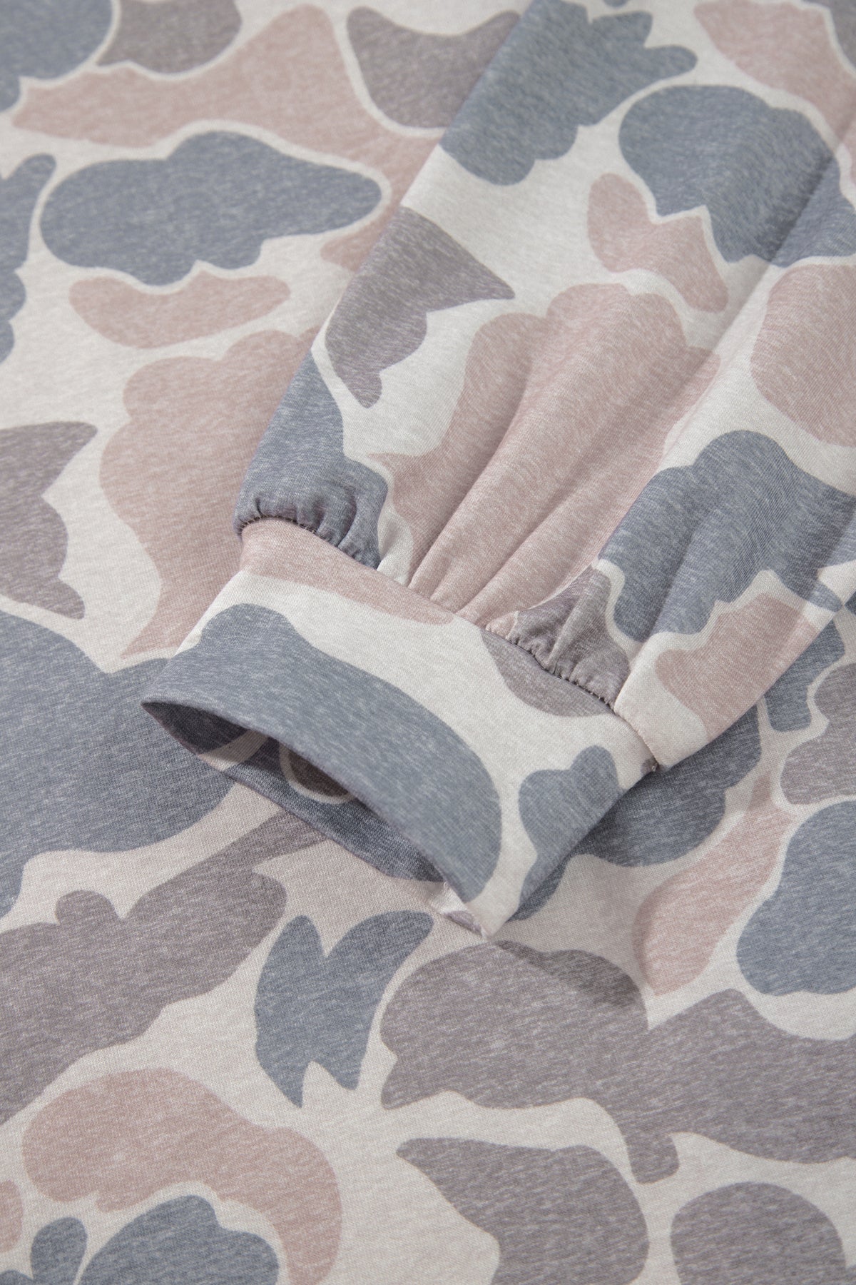 Multicolor Camouflage Print Long Sleeve Open Front Tunic Cardigan — image 09