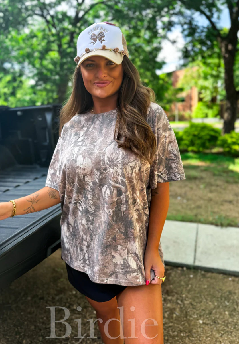 PREORDER: Dark Camo Oversized Tee // eta 3-4 weeks