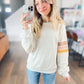 Vintage Varsity Pullover in Ash