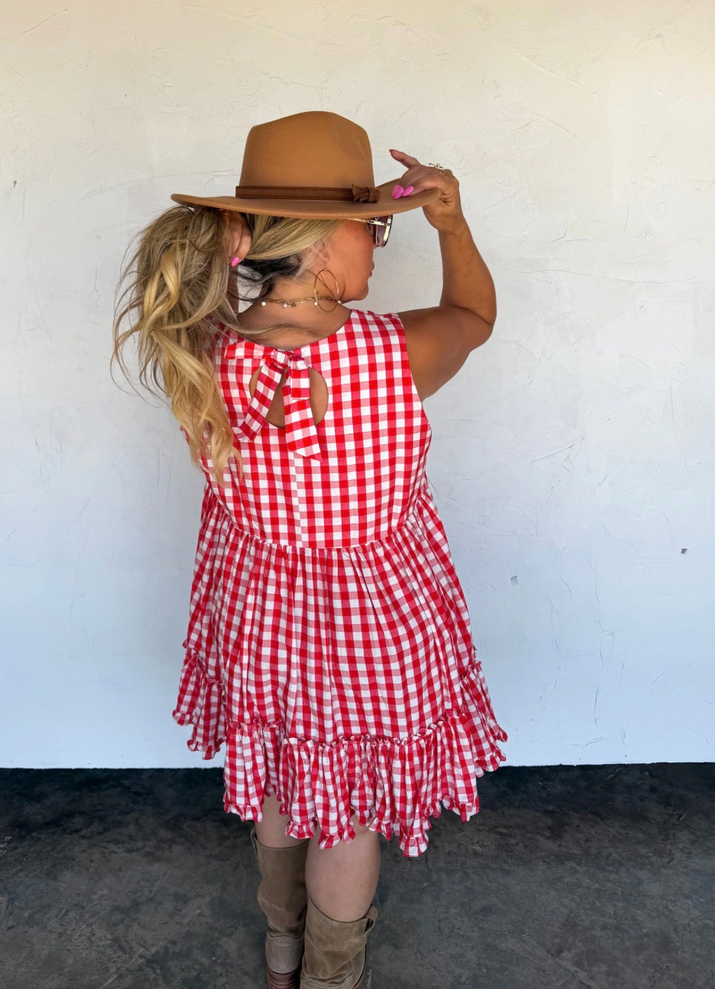 PREORDER: Sweet Gingham Dress // eta Sept