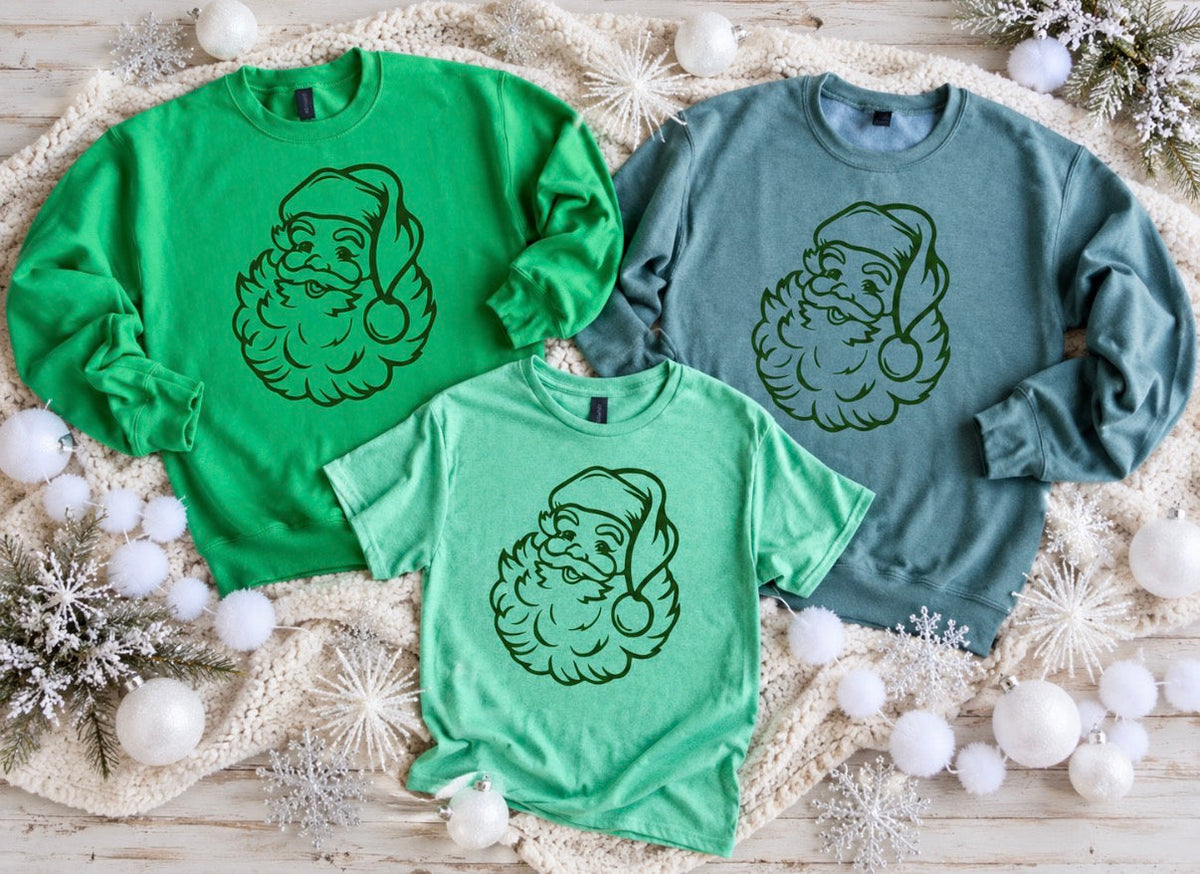 Preorder: Emerald Santa Sweatshirt — image 0