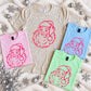 Preorder: Pink Santa Leopard Tee — image 0