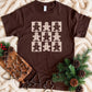 Preorder: Checkered Gingerbread Tee — image 0