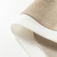 Light Pink Contrast Color Trim Knit Drop Shoulder Loose Top — image 10