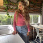 Rosie Lace Henley Top — image 10