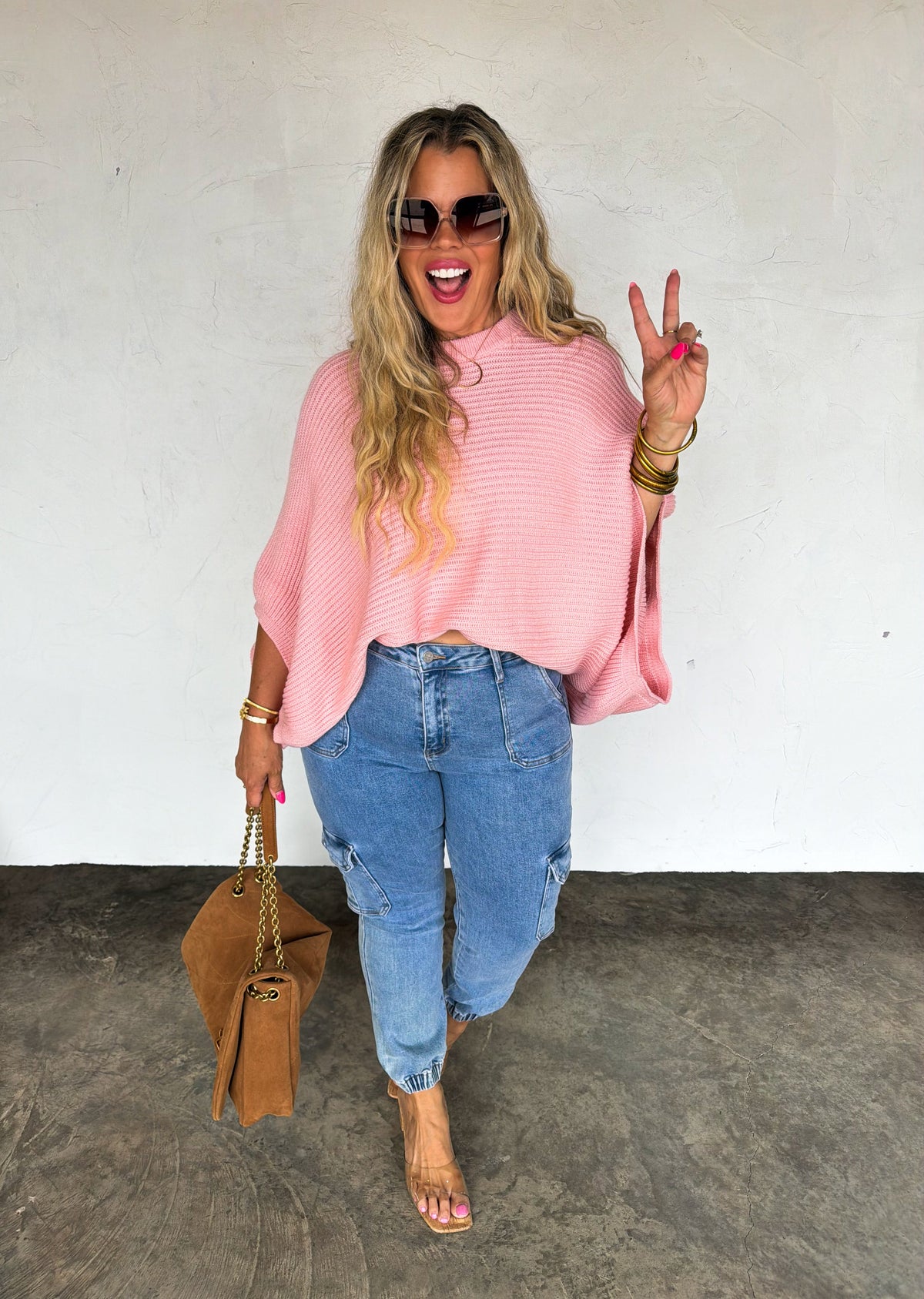 Pastel Meg Pullover Poncho — image 10