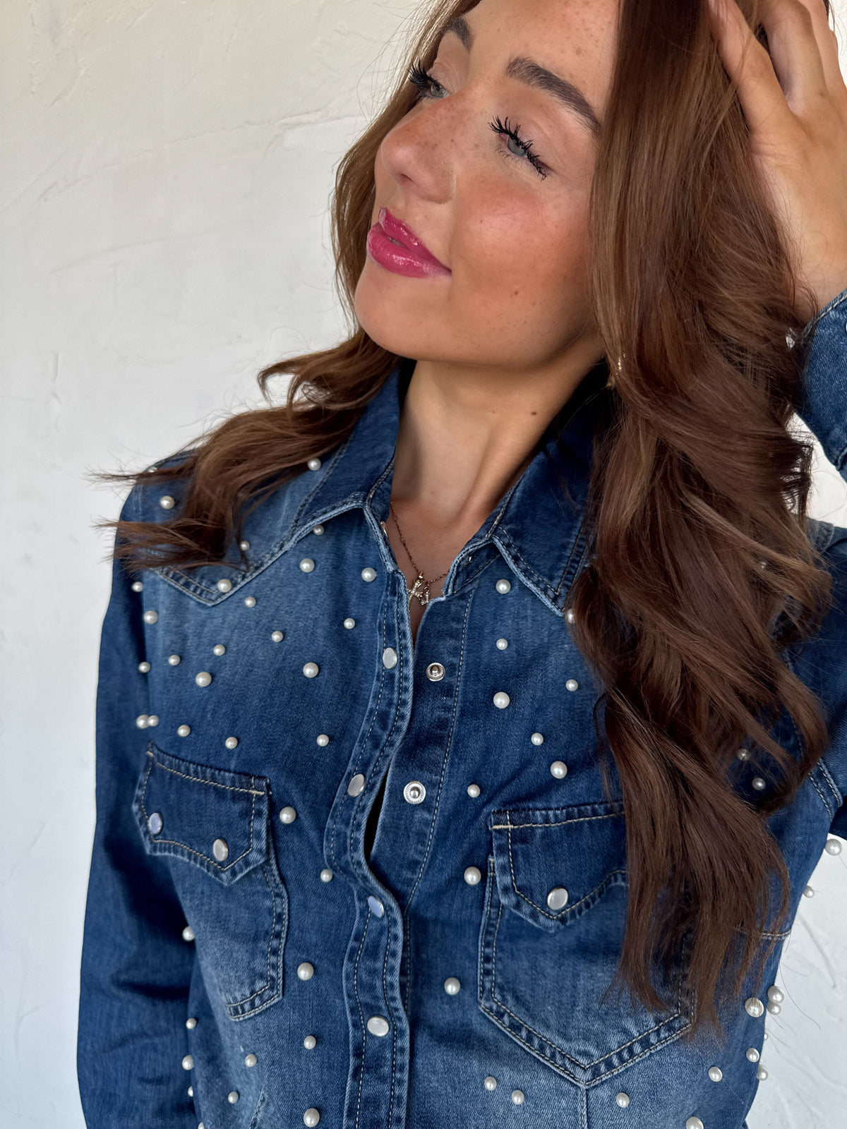 Dolly Denim Top — image 10