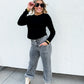 Grey Clover Front Pocket Jeans — image 10