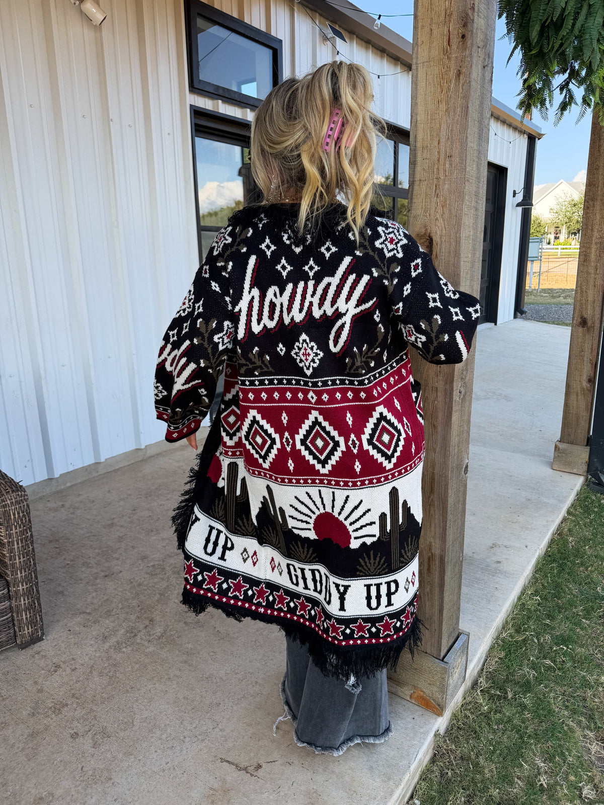 PREORDER: Out West Knit Cardigan // ETA early–mid December — image 10