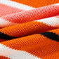 Orange Stripe Drop Shoulder Cropped Pullover Sweater — image 10