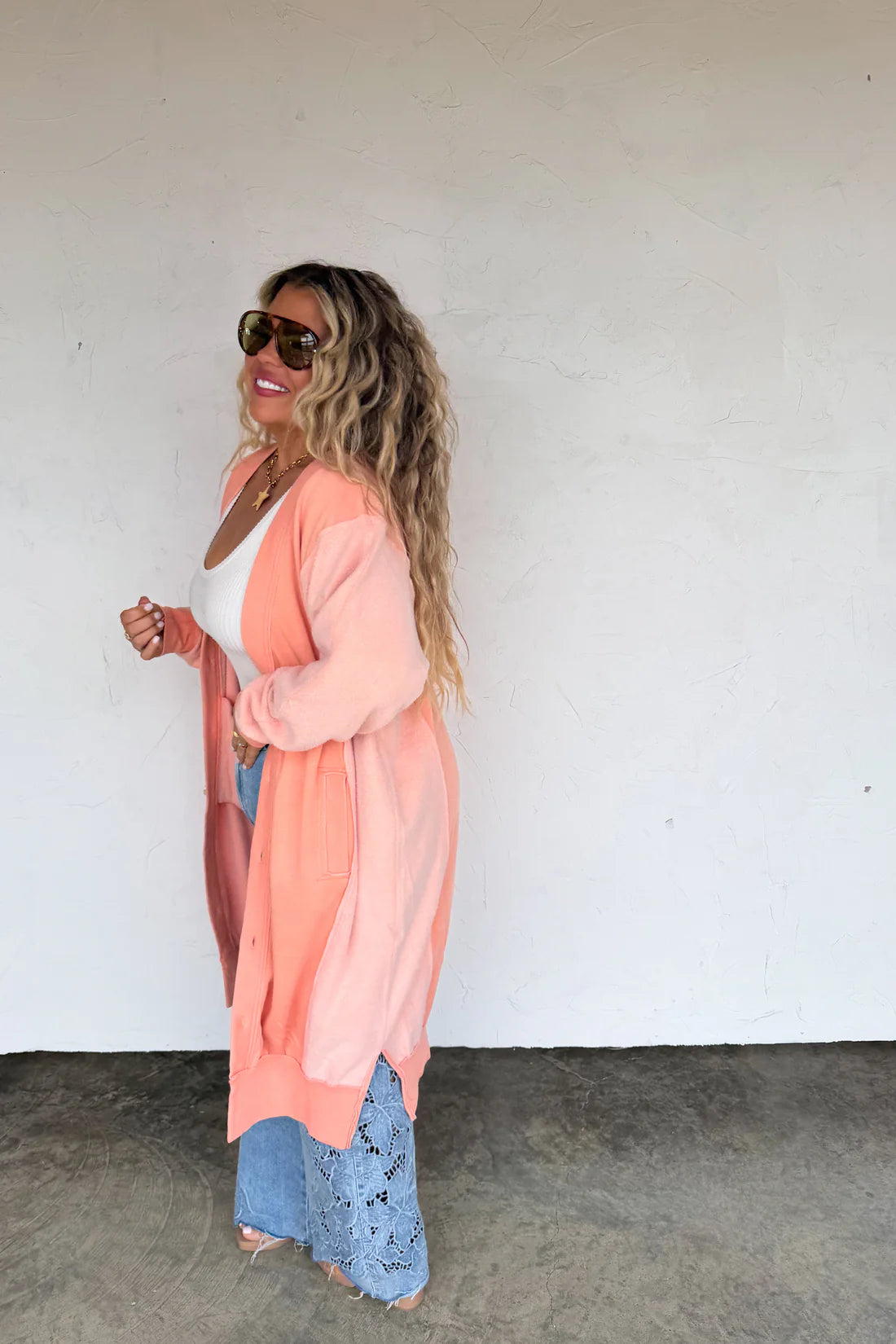Dezi Sweatshirt Cardigan