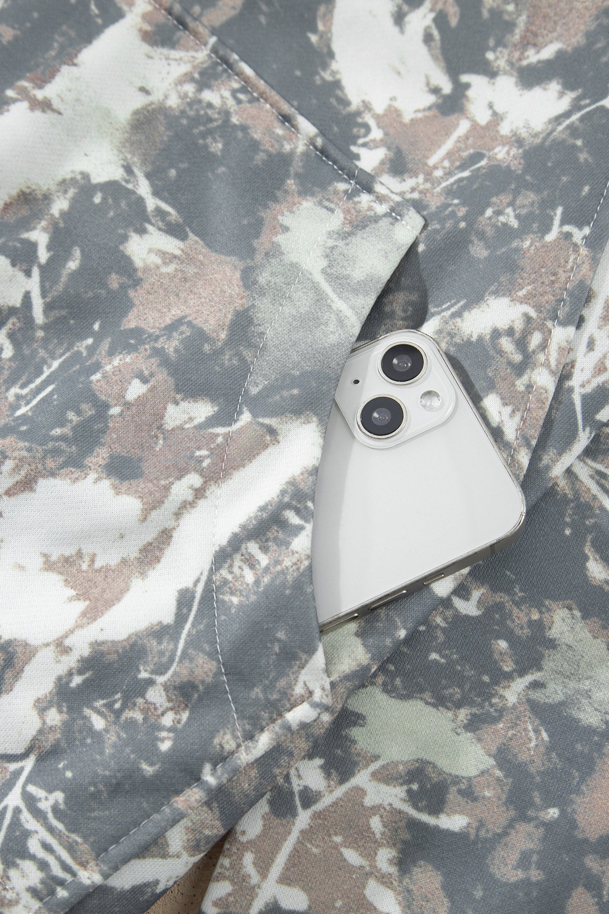Abstract Camo Quarter Zip Sweatshirt — image 11