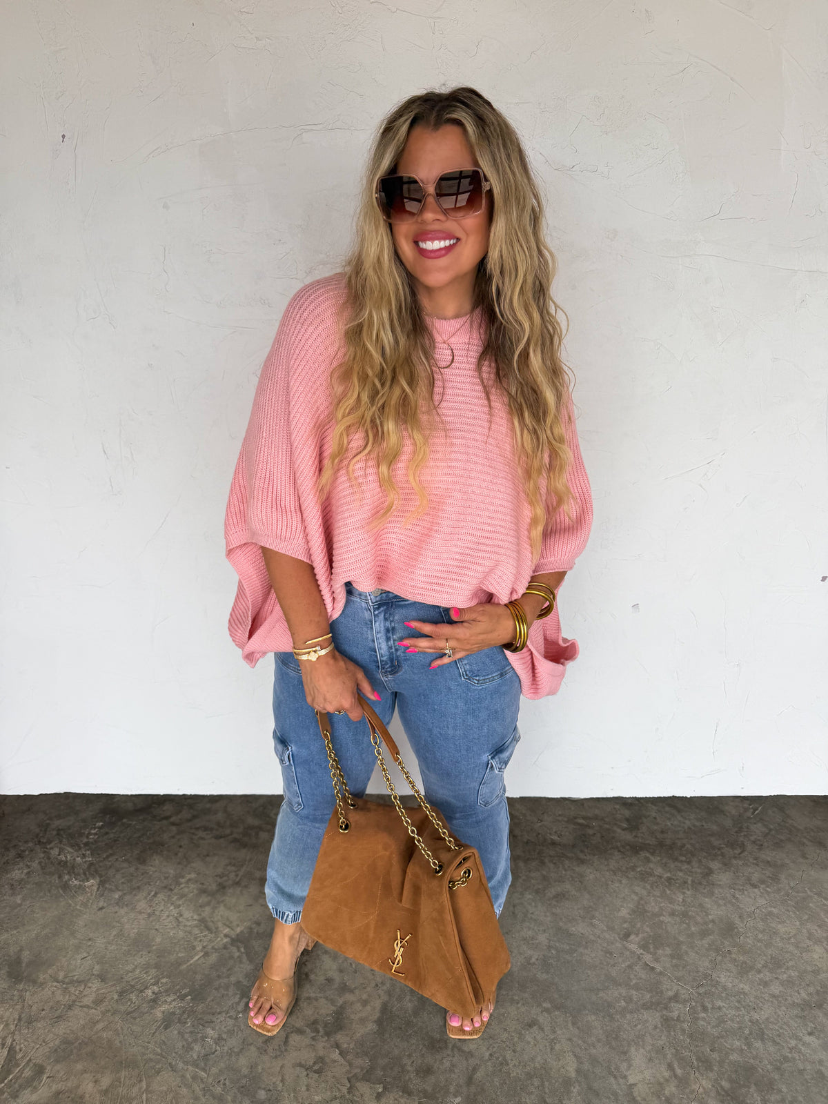 Pastel Meg Pullover Poncho — image 11