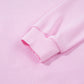 Pink JESUS SAVES Patchwork Stars Plaid Floral Letters Baggy Sweatshirt — image 12