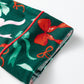 Green Festive Bow Print Long Sleeve Shirt and Pajama Short Set — image 12