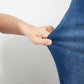 Sky Blue Tailored Seam Detail Womens Shift Jeans — image 12