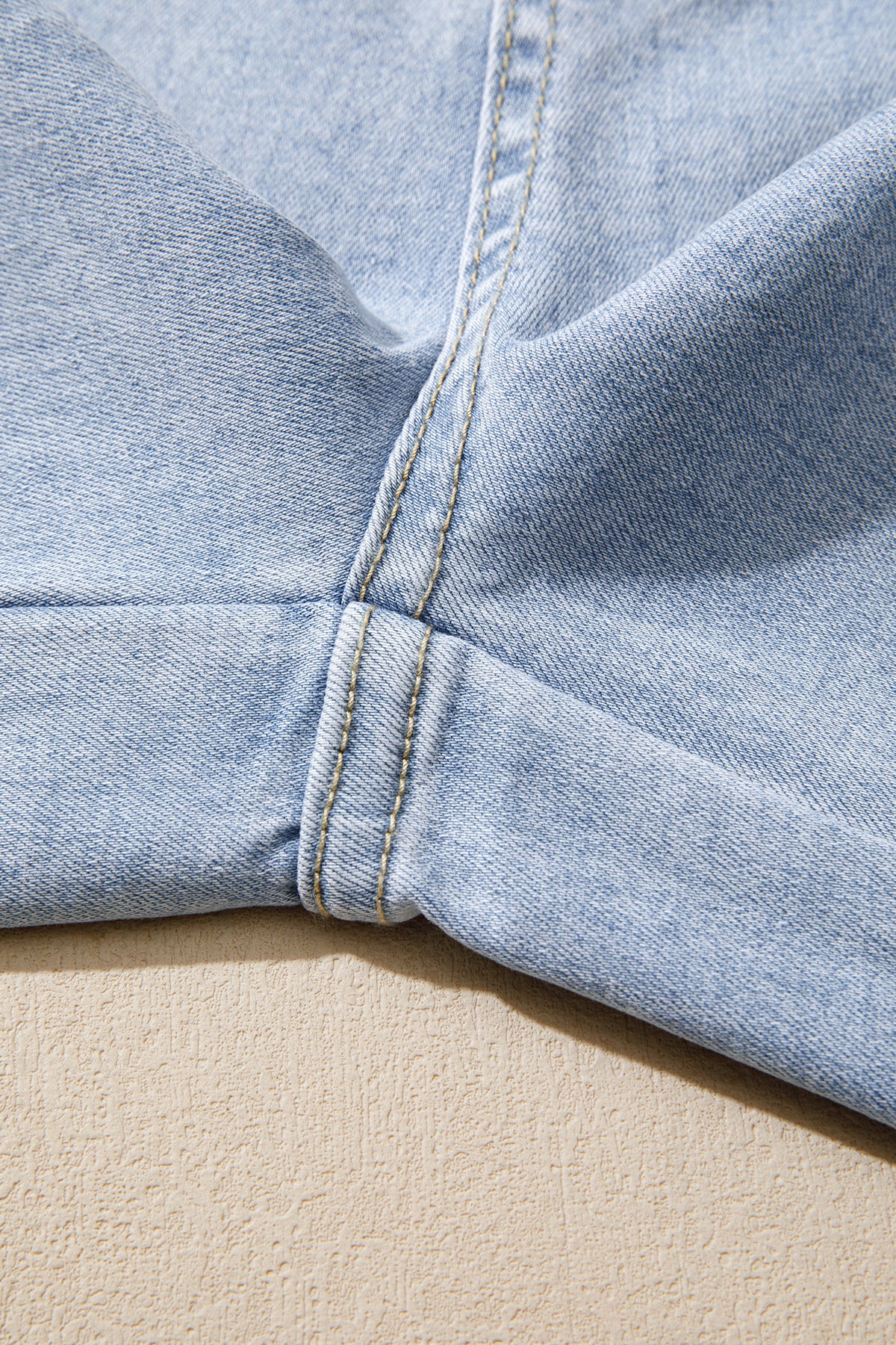 Beau Blue Lace Trim Casual Full-Length Regular Fit Jeans — image 12