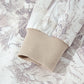 Gray Abstract Print Ribbed Hoodie — image 13