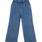 Mineral Wash Seam Detail Flare Leg Drawstring Pants — image 13