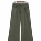 Mineral Wash Seam Detail Flare Leg Drawstring Pants — image 14