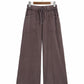 Mineral Wash Seam Detail Flare Leg Drawstring Pants — image 14
