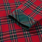 Red Plaid Contrast Patched Christmas Shirt & Short Pajama Set — image 14